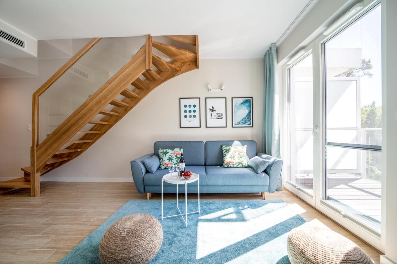 Apartament Dwupoziomowy Jurata13 Na Polwyspie Helskim Luaran gambar